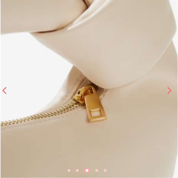 Sold MELIE BIANCO BRAND NEW CREAM KNOT BAG - Picture 5 of 7